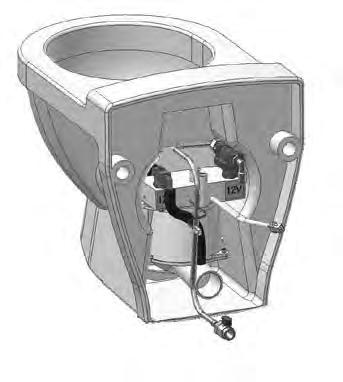 R=130 mm R=300 mm 330 mm 330 mm 170 mm Alt 1: På gulvmontert toalett med bakplate, skal vanntilførselen være montert med en radius på ca 130 mm* fra hullet på baksiden av