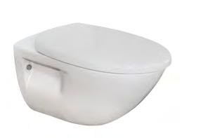 Gulvmodell: 50M Veggmodeller: Charm Vakuumtoalettet bruker ca 5 dl vann per spyling, dette hovedsakelig for å holde toalettskålen ren.
