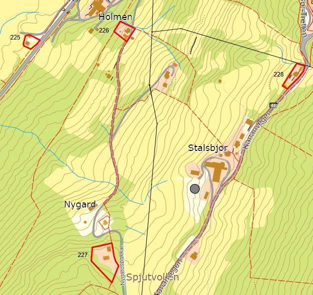 49 2.23 Område: Søre Tretten, søndre del Kartblad nr.