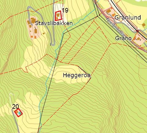 8 2.3 Område: Stavslibakken/Langsvea Kartblad nr.