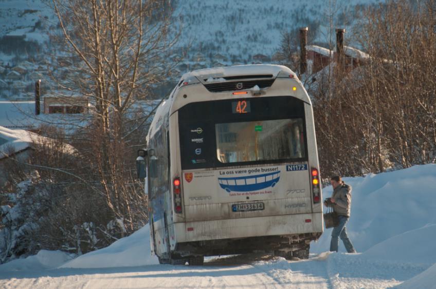 Eksempel samferdsel Trygt hjem for en