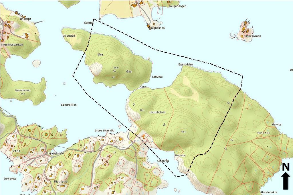 ARKEOLOGISK REGISTRERING LANDESUND, PROSJEKT NR.: 2016227 Innledning Melding om oppstart av planarbeid for Landesund ble meldt fra Rambøll AS i juli 2016.