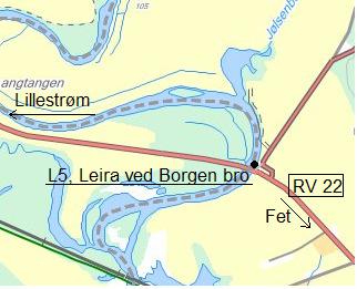 33 2.4.1 Vannkvalitetsutviklingen i Leira v /Borgen bro, L5 Figur 2 viser vannkvalitetsutviklingen i Leira v /Borgen bro, L5, gjennom året.