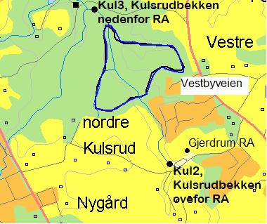 4 2.4.14 Vannkvalitetsutviklingen i sidebekker i Gjerdrum kommune.