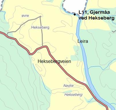 43 2.4.15 Vannkvalitetsutviklingen i Gjermåa v /Hekseberg, L11. Figur 3 viser vannkvalitetsutviklingen i Gjermåa v /Hekseberg, L11, gjennom året.