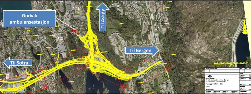 E39 Svegatjønn Rådal Vegen mellom Os og Bergen, Svegatjønn Rådal er planlagt opna i 2022. Det vert ein firefelts veg bygd for fartsgrense 110 km/t.