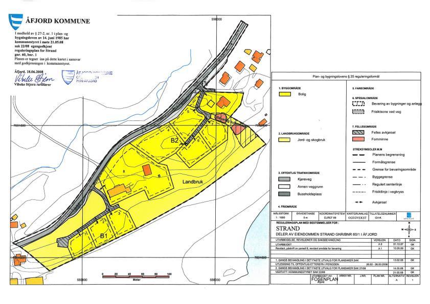 PlanID 200803 21.05.2008 Strand, del av gnr. 60, bnr.