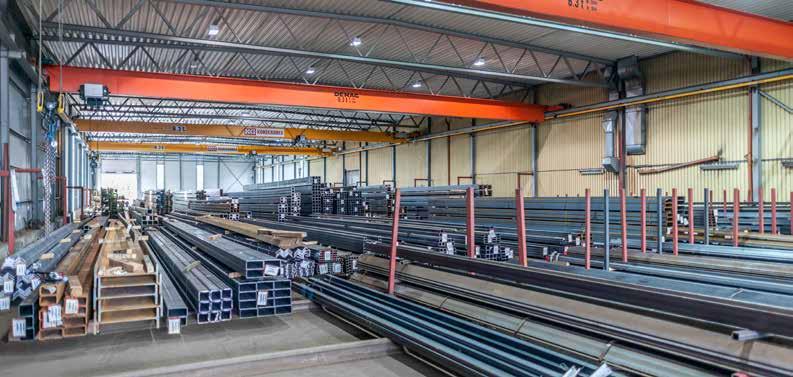 Lager og sporbarhet På Stene Stål Produkter bestreber vi oss etter å hele tiden ha minst 5000 tonn stål på lager med stor dybde innen de fleste dimensjoner.