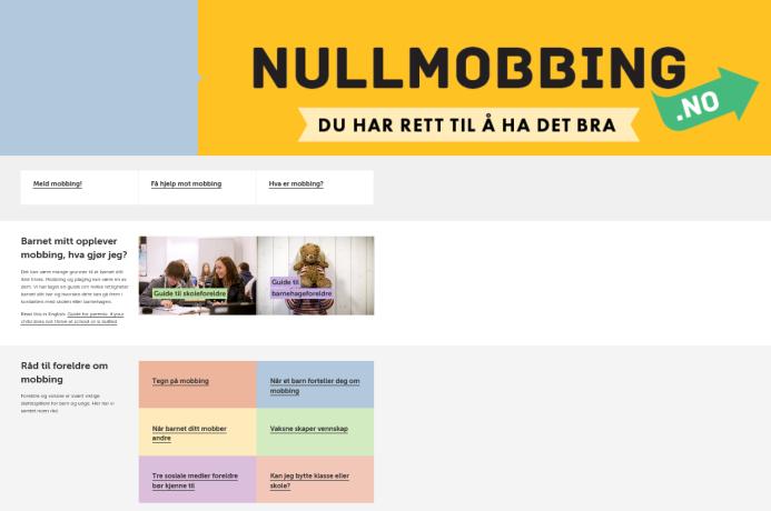 Skolens reglement Finnes i sin helhet i informasjonsbrosjyren Regelverk knyttet til nulltoleranse mot mobbing (Opplæringslova