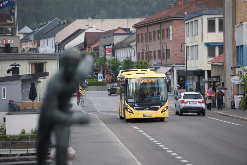 Forord På oppdrag fra Brakar har Multiconsult Analyse & Strategi utredet om deler av busstilbudet på Kongsberg kan erstattes av selvkjørende kjøretøy, elektriske sykler og bildeling.