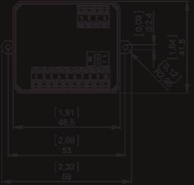 Konverterer WRLUD-SIC1 KJØRETØYADGANG WRLUD-SIC1 Wiegand Converter