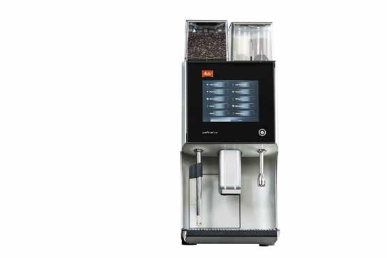 CAFINA XT6 Helautomatisk maskin for kaffespesialitete Innovativt design Berøringsskjerm på 8,4 tommer CIP rengjøring på stedet Høydejusterbar dispenser Profesjonell traktegruppe i rustfritt stål