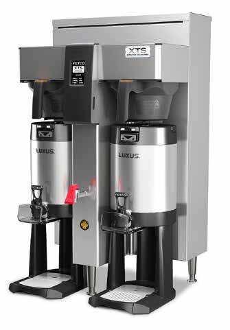 METOS TERMOS KAFFEMASKINER Metos CBS termos kaffemaskiner gir fleksibilitet for små og mellomstore arenaer som kafeer og lobbyer.