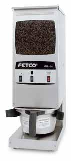 Tydelig berøringsskjerm og brukervennlig program gjør kaffebrygging til en ukomplisert affære. Ikonene på berøringsskjermen viser gjenværende filtreringsrid, temperatur og mengde kaffe.