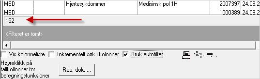 5. Pasienter med truende fristbrudd 6. Oversikt over pasienter henvist fra andre sykehus hvor ansiennitetsdato mangler- og hvor det ikke er registrert ventetid slutt 7. Langtidsventende 8.