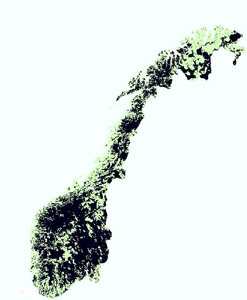 6.2 Forslag til metode for kartfesting av mest egnede områder 6.2.1 Trinn én: Ekskludering av uaktuelle områder Første steg av metoden er å ekskludere områder som vurderes som uaktuelle for vindkraft.