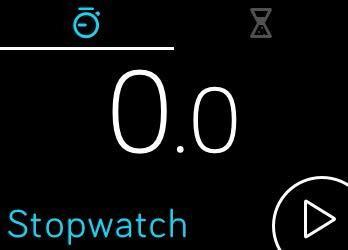 Ionic går i slumremodus automatisk hvis du overser alarmen i mer enn 1 minutt. Ta tiden med stoppeklokken Slik bruker du stoppeklokken: 1. Åpne Iconic sin timer-app ( ). 2.