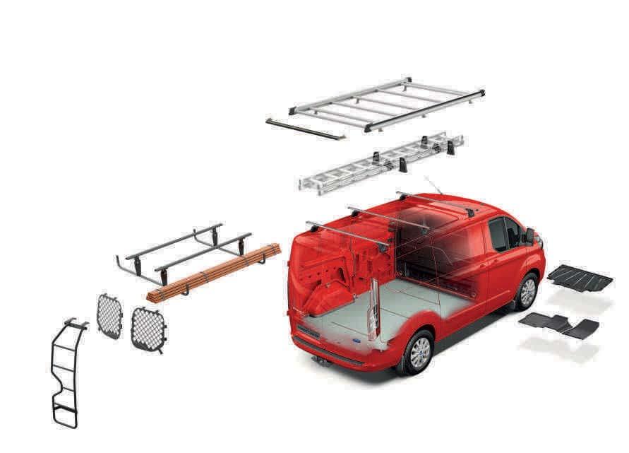 Gjør den til din egen Stige bak Trygg og sikker tilgang til taket på din varebil. (Maks.