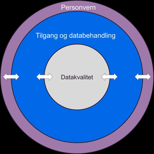 Deretter gis en beskrivelse av hva programmet ser for seg i fremtiden, samt hvilke tiltak Helsedataprogrammet som helhet gjør for å forbedre datakvalitet sett opp imot andre tiltak som pågår i