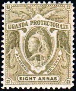 Uganda Eight annas, kjent i