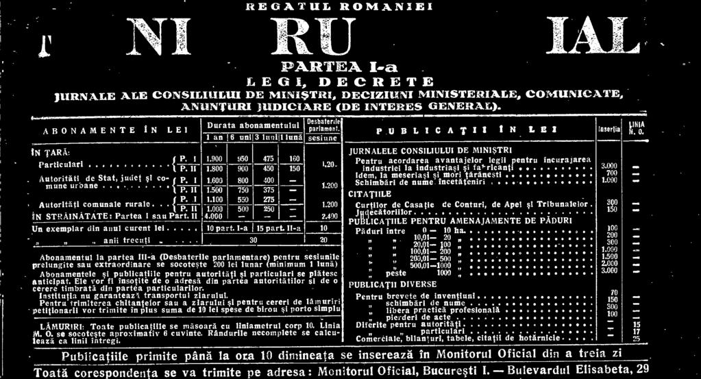 200 LAMURIRI: Toate publicatille se mäsoarà cu liniametrul corp 10. Linia M. O. se socoteste aproximafiv 6 cuvinte. Rfindurile necomplete se calculeazà ca linii intregi.