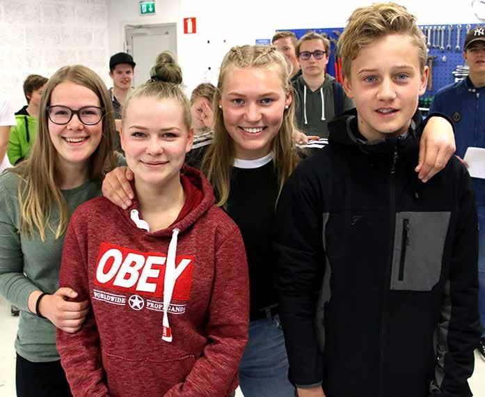 Og hun lot seg overbevise av opplegget til Marine Harvest og Meløy videregående skole.