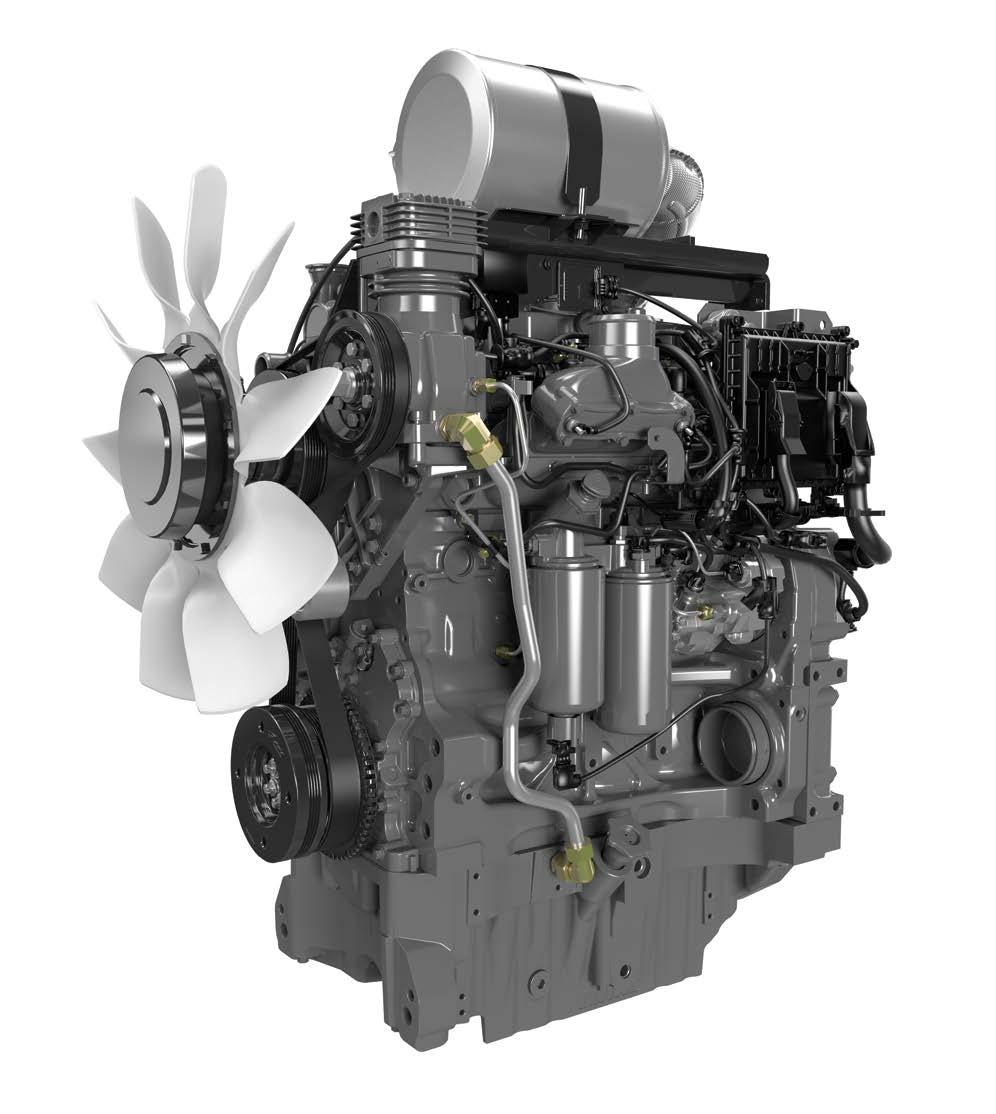 Fordi konstant effekt er like viktig som ren kraft. Motor Kraftig motor. Under panseret på alle modellene jobber en FPT (Fiat Powertrain Technologies) motor med 4,5 l slagvolum.