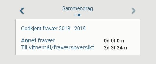 For å registrere timefravær, velg riktig dato i feltene «startdato» og «sluttdato». Velg klokkeslett ved å bruke scrollefunksjonen eller ved å skrive rett i feltene «starttid» og «sluttid». OBS!