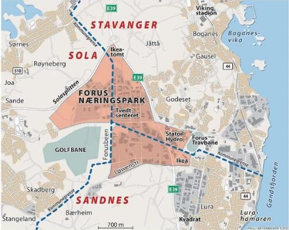 Med årenes løp har imidlertid Forus Næringspark AS fått mange nye oppgaver med relativt stor spennvidde.