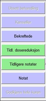 for å kunne verifisere korrekt valg mht til LIS rangering (God kjennskap