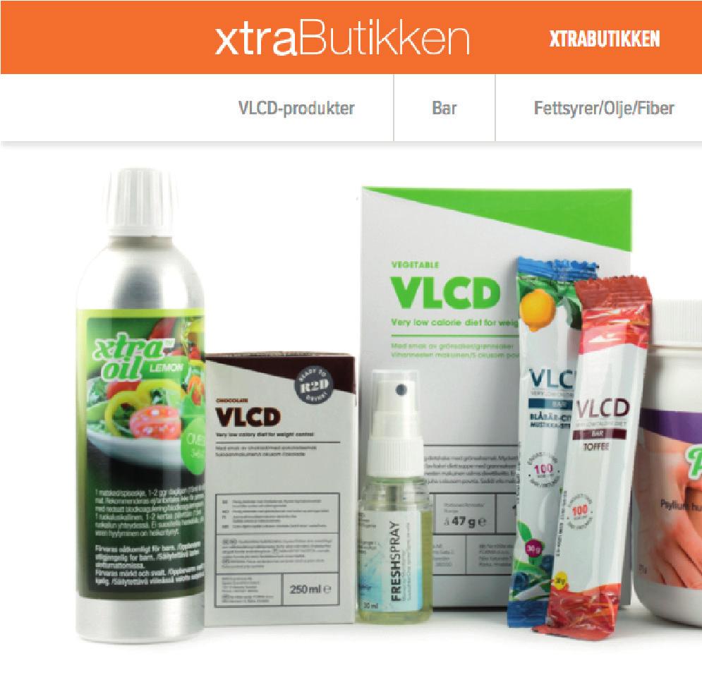 2) Hvordan virker våre dietter? A) Helfart (kun VLCD produkter) Benytter du vår vektreduksjonsdiett med våre VLCD produkter spiser du fem måltider pr.