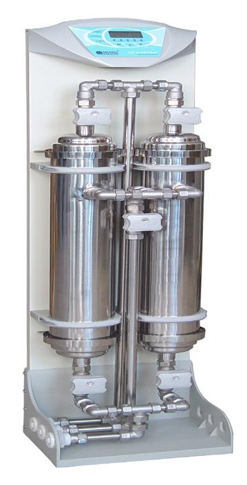 Vannkilde Modell Kapasitet (m 3 /h) Antall moduler* Brønnvann IndustriLine UF-WL - serie 9-45 2-10 Overflatevann