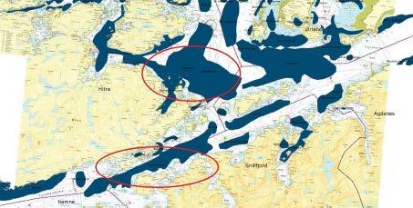 Det foreslås at man arbeider med å ta inn flere områder i forbindelse med neste rullering. Områder for passive redskap, oppdatert høsten 2016 (v/magny Grindvik Blikø, Fiskeridirektoratet region Midt).