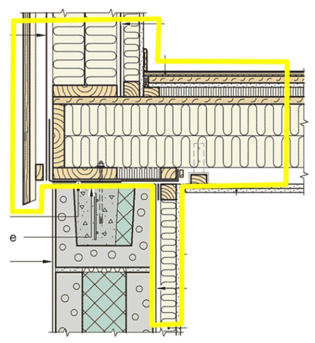 Skjeggkre - FoU (201603146) Side 43 av 90 Mange moderne, varmeisolerte bygningskonstruksjoner består av flere sjikt og har store hulrom der skjeggkre kan oppholde seg.