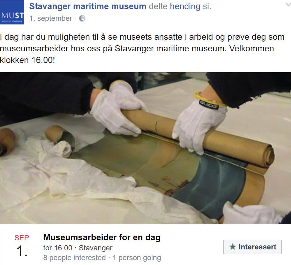 ÅRGANG 3, NUMMER 2, 2016 Side 6 SAMLINGSTEAMET Samlingsteamet i farta! og Norsk Oljemuseum.