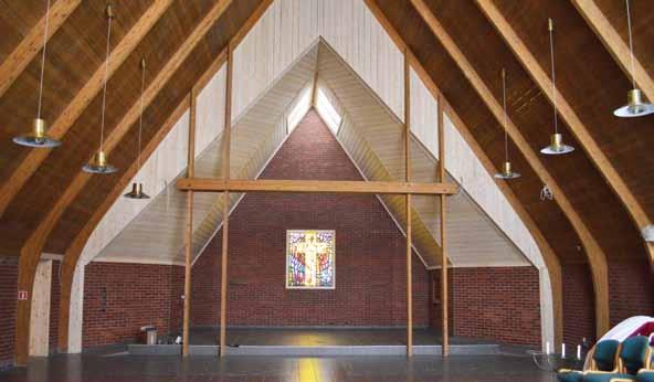 Straumen kapell har fått ny frontvegg PÅ BLOKKA Mandag 23. mars vil kommunens innbyggere få besøk av konfirmantene. Det gjelder den årlige fasteaksjonen til inntekt for Kirkens nødhjelp.