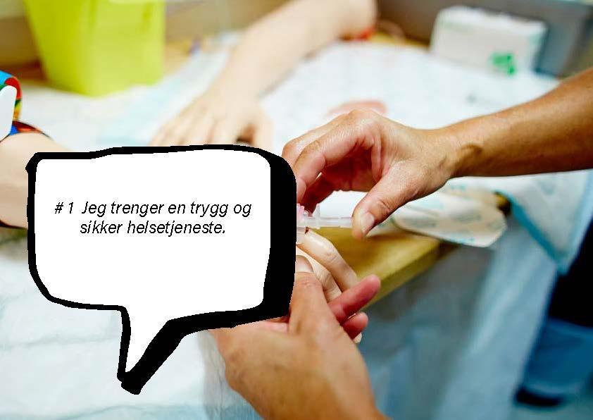 FOKUSOMRÅDER Pasientsikkerhet