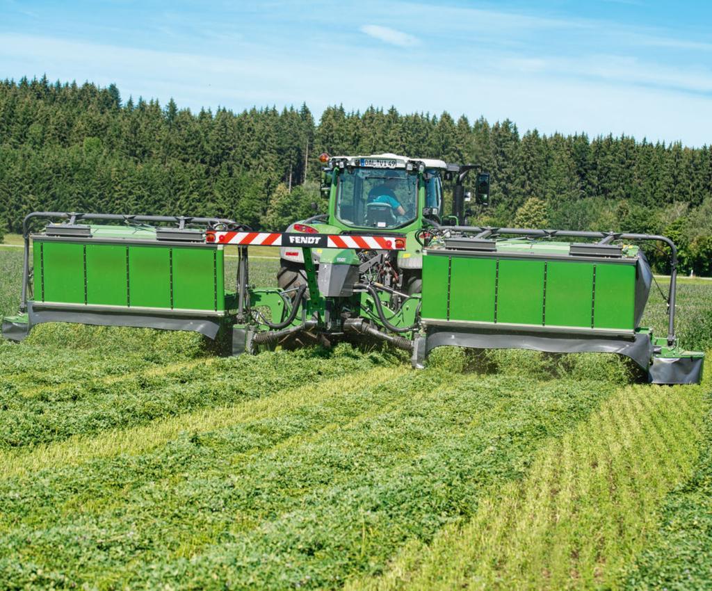 beltejustering gjør Fendt TL til en effektiv, brukervennlig og slitesterk slåmaskin. ISOBUS sørger for optimal brukervennlighet og full kontroll.