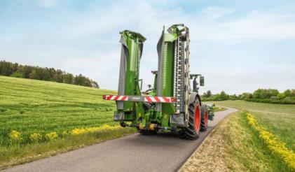 FENDT SLICER: SLÅMASKINKOMBINASJONER Oppdag den flytende slåttebjelken med det unike TurboLift systemet.