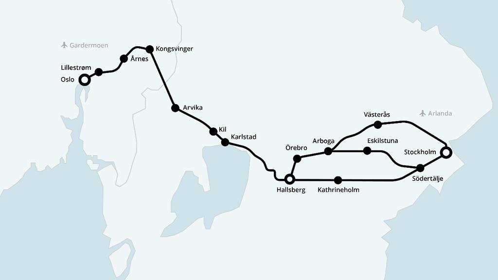 1. OSLO-STOCKHOLM ER MULIGHETENES KORRIDOR 1.