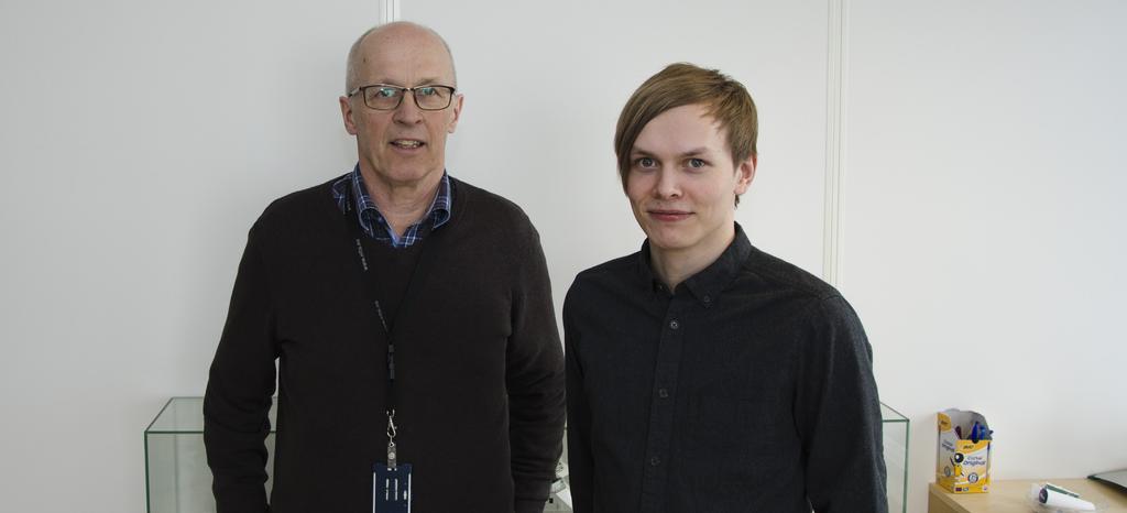 Et innblikk i IT-avdelingen På IT-avdelingen i Brønnøysund jobber Alexander Svezhenets og Morten Sund, mens Arne Holand og Olai Wanvik jobber i Trondheim.