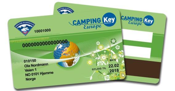 CKE-kort med NBCCs logo NBCC har inngått avtale med NHO Reiseliv om Camping Key Europe, slik at våre medlemmer nå får medlemsnummer og NBCCs logo på CKE kortet når de bestiller.