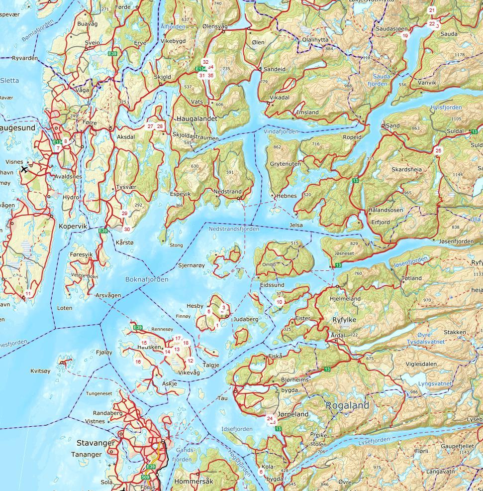 OVERVÅKNING AV INNSJØER OG ELVER I RYFYLKE OG HAUGALANDET VANNOMRÅDER 2017 11 3.