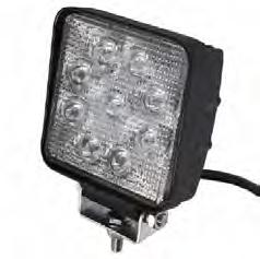 THU 6129 4650,- Arbeidslykt 3300 lumen, 16x3 watt LED, 10-48