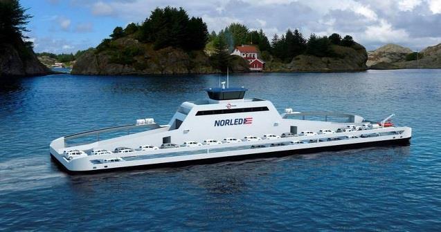 Ampere som transisjonsprosjekt Materialiserende teknologi Ampere s technology has shown that there are only winners in this story; the shipping company gets a cheaper ferry operation, the