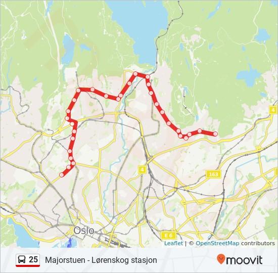 Retning: Tonsenhagen 30 stopp VIS LINJERUTETABELL Marienlyst Kirkeveien 87, Oslo Vestre Aker Kirke Blindernveien, Oslo Ullevål Sykehus 2, Oslo 25 buss Rutetabell Tonsenhagen Rutetidtabell Mandag