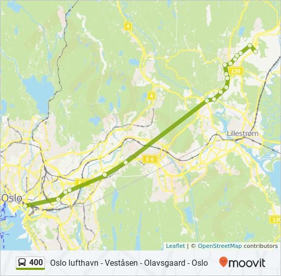 Retning: Søndre Berger 19 stopp VIS LINJERUTETABELL Bjørvika Dronning Eufemias Gate 10, Oslo Helsfyr T D, Oslo Teisenkrysset 400 buss Rutetabell Søndre Berger Rutetidtabell Mandag 07:05-07:15 Tirsdag