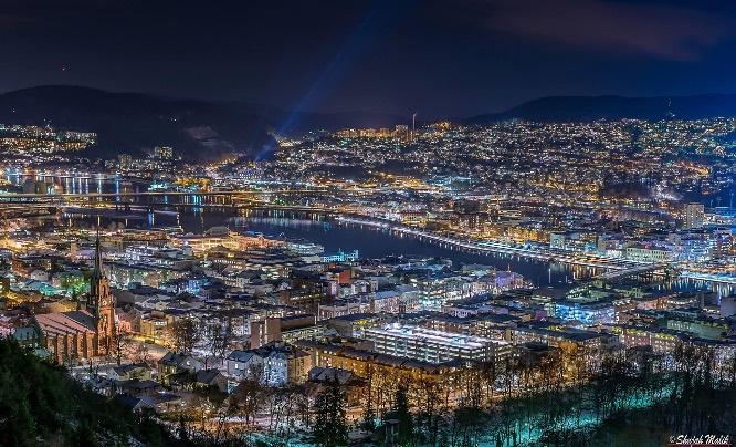 Drammen: Norges femte største tettsted