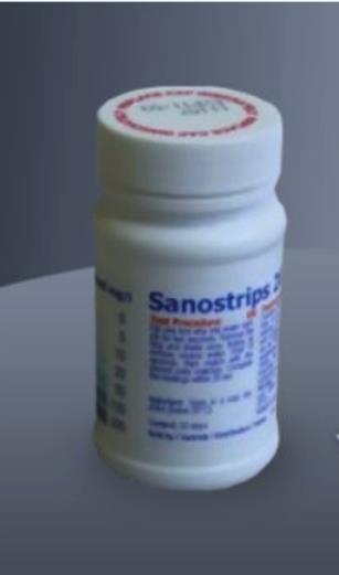 Dersom bakterieantallet overskrider grenseverdiene økes dosen Sanosil C. Dersom antallet er tilfredsstillende opprettholdes samme konsentrasjon.