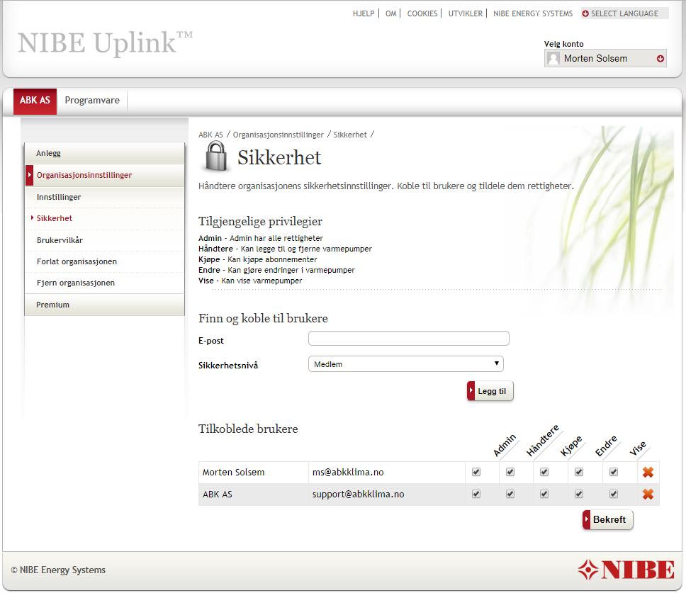 NIBE Uplink servicepartner Ny mulighet!